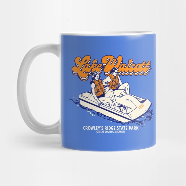 Lake Walcott Paddle Boat by rt-shirts